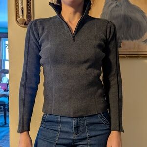 Vintage Tommy Hilfiger knit quarter zip sweater